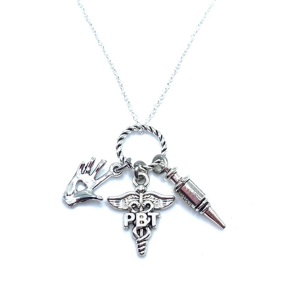 Phlebotomist Charm Necklace - Picture 6 of 6